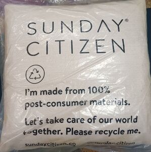 Sunday Citizen Snug Floor Pillow 30 x 30" Sahara Tan